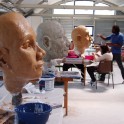 Création en cours : Visite d’un atelier de construction de marionnettes géantes « Les Géants d’Orly » 